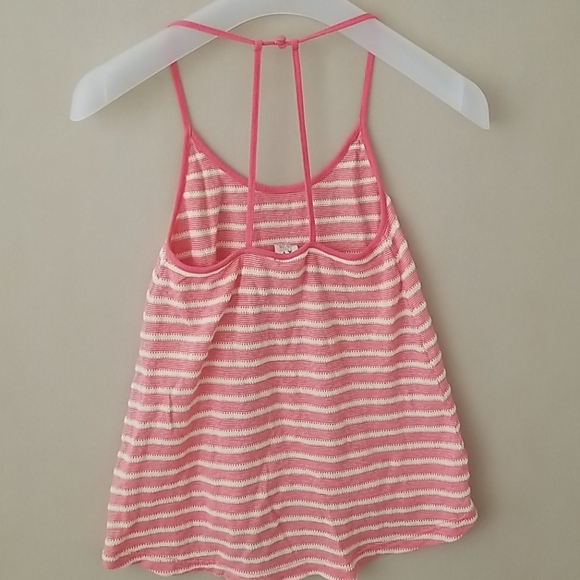 Roxy peachy pink tank knitted top - Picture 5 of 7